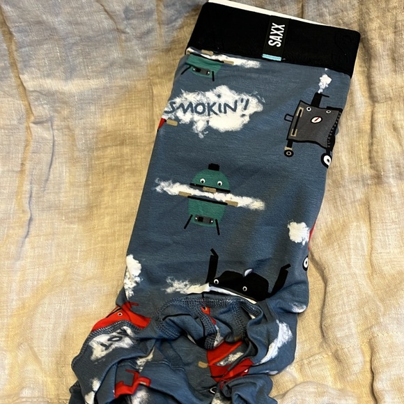 Saxx DropTemp® Cooling Cotton (2 Pack) Cooling Cotton Boxer Brief 5” (Med) - Picture 1 of 6